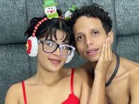 naked webcam couple masturbating LuisaAndVictor
